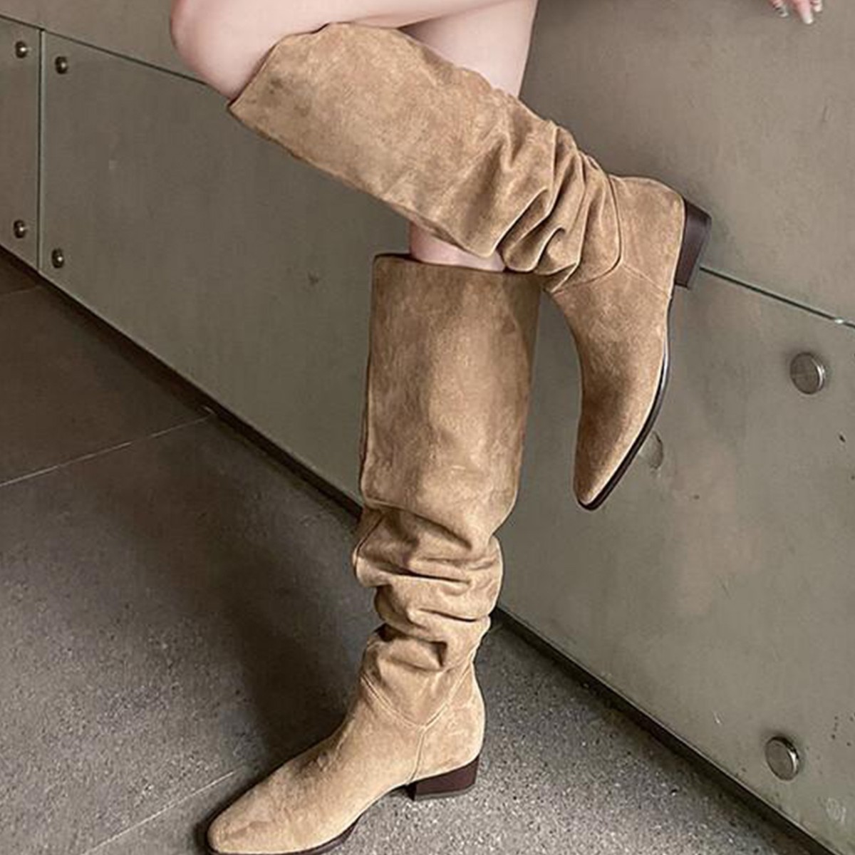 أحذية نسائية طويلة حتى الركبة  - مراجعة Knee High Sock Women وسعره