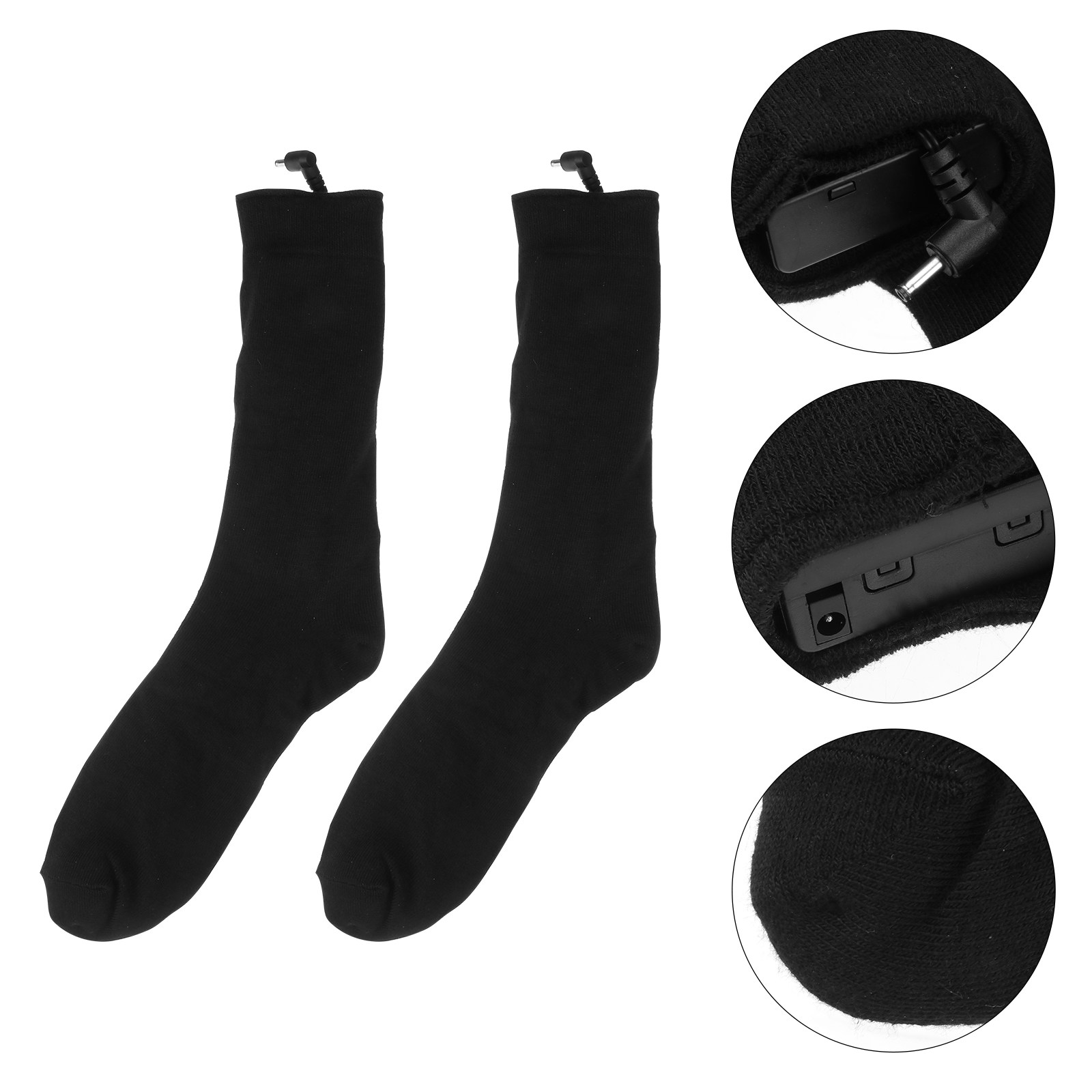 جوارب كهربائية مدفأة تعمل بالب - مراجعة Thermal Sock Winter وسعره