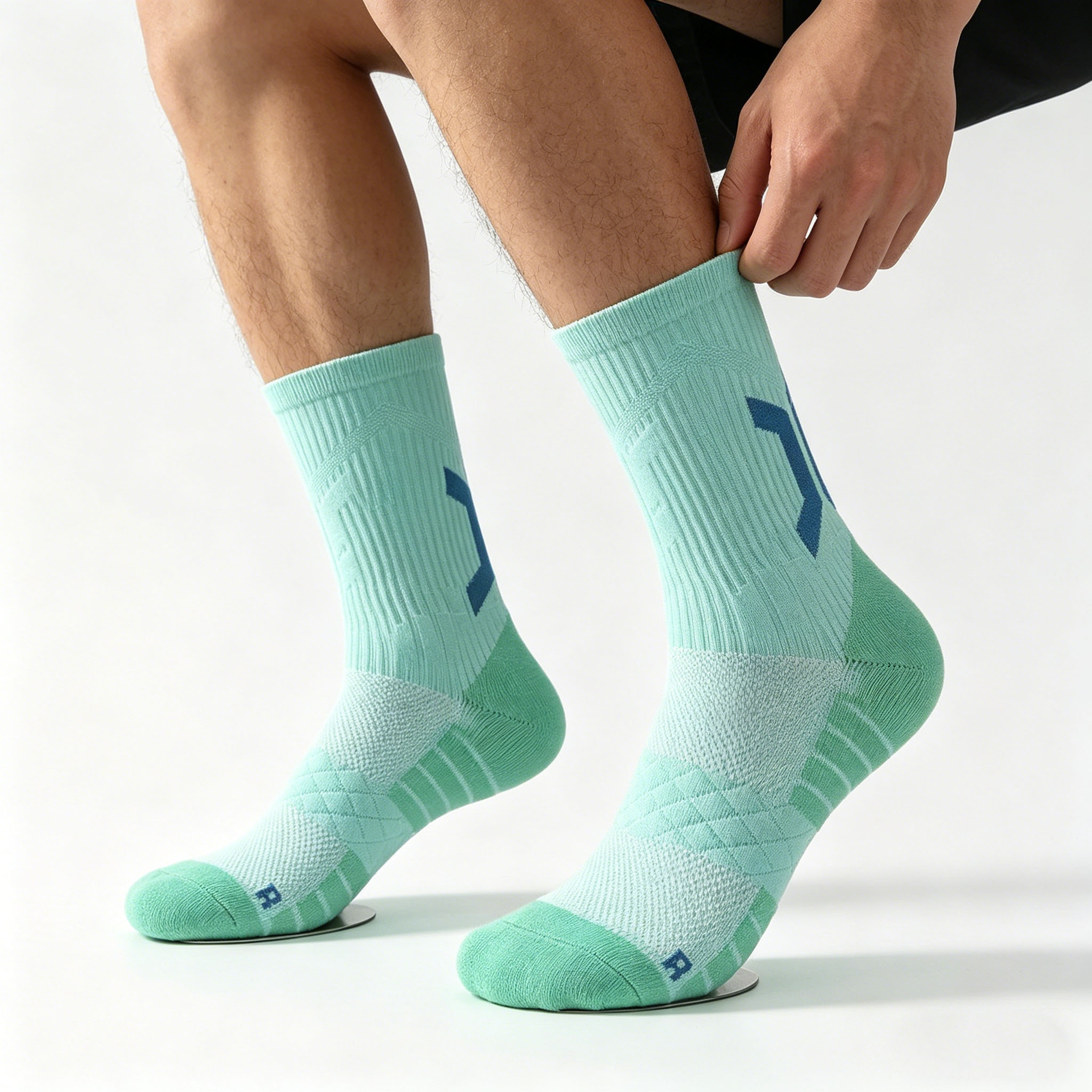جوارب كرة السلة الرجالية السمي - مراجعة Athletic Sock Cushion وسعره