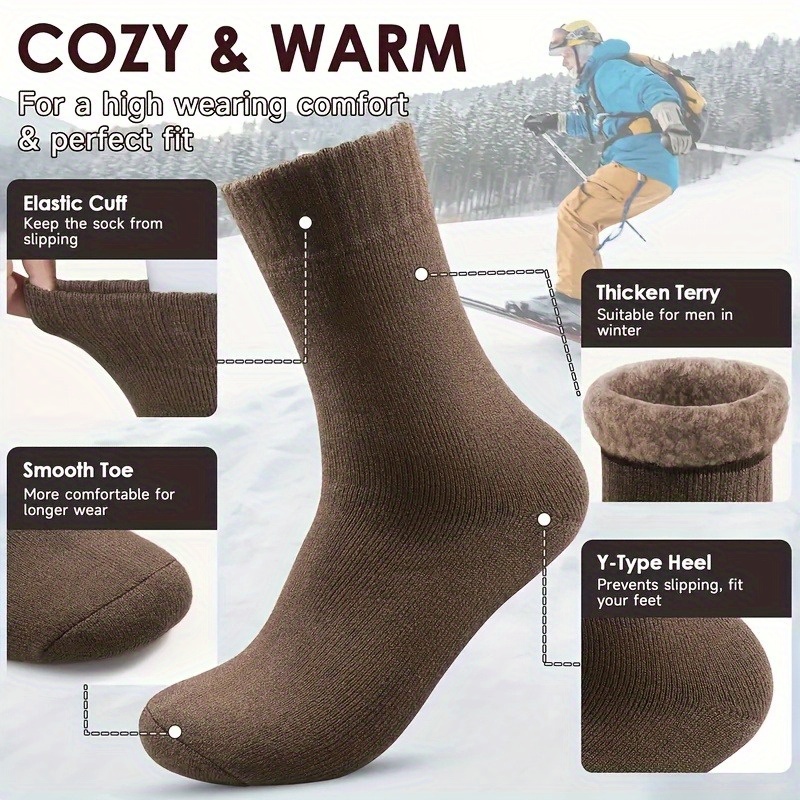 زوج واحد من جوارب الشتاء السمي - مراجعة Thermal Sock Winter وسعره